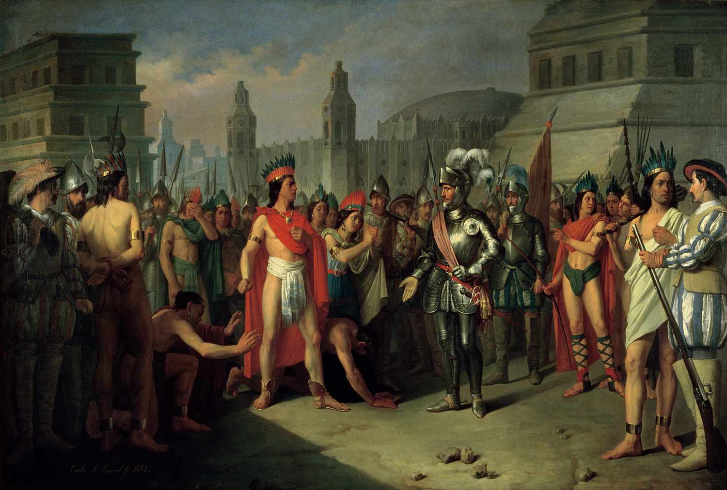 Ships arriving in the Americas