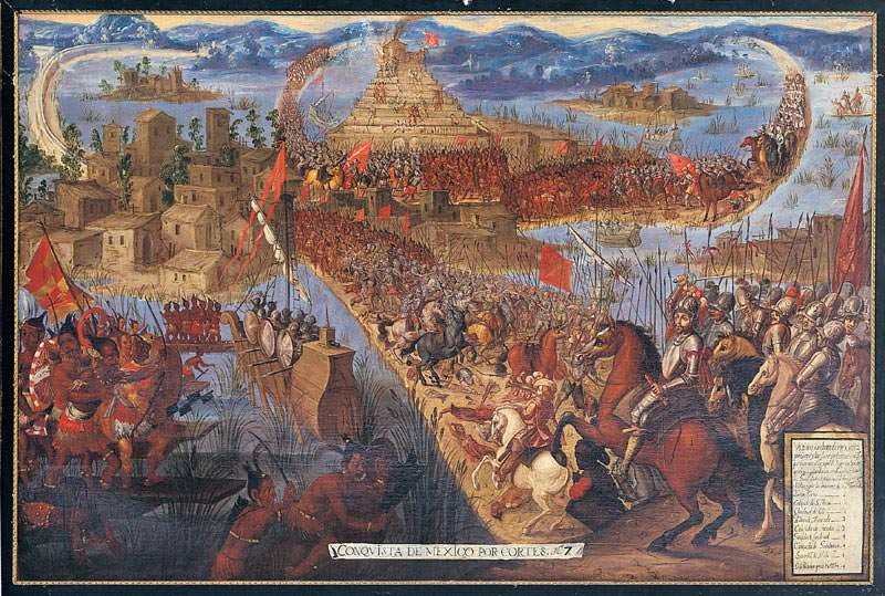 1521 fall of Tenochtitlan